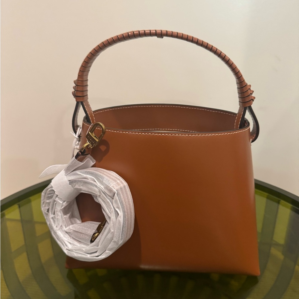 Staud Tellie Bag in Tan - Picture 2 of 7